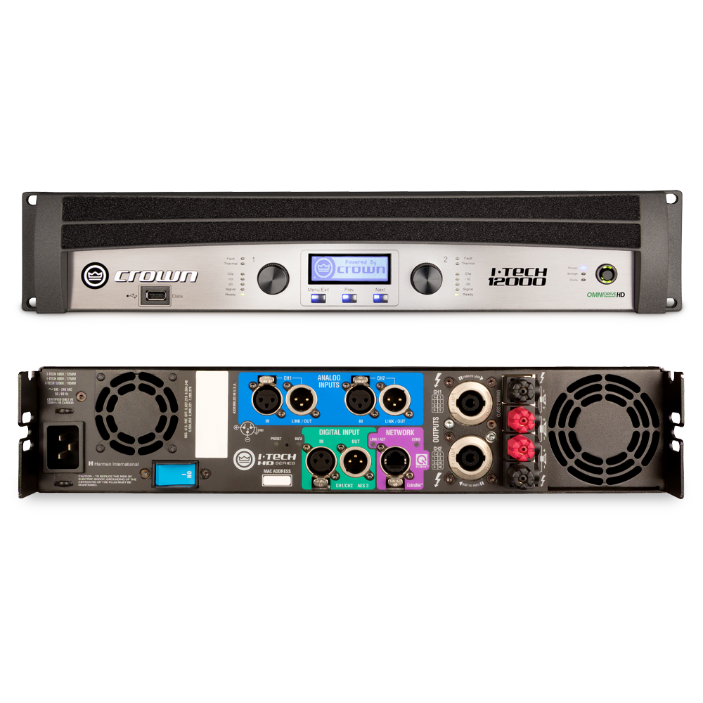 Crown I-Tech 1200HD [Hire] – Audio Avenue